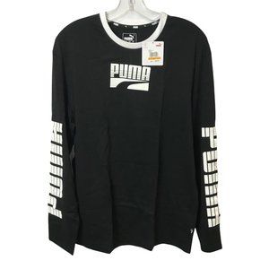 PUMA Men's Rebel Bold Long Sleeve Tee (Size Small)